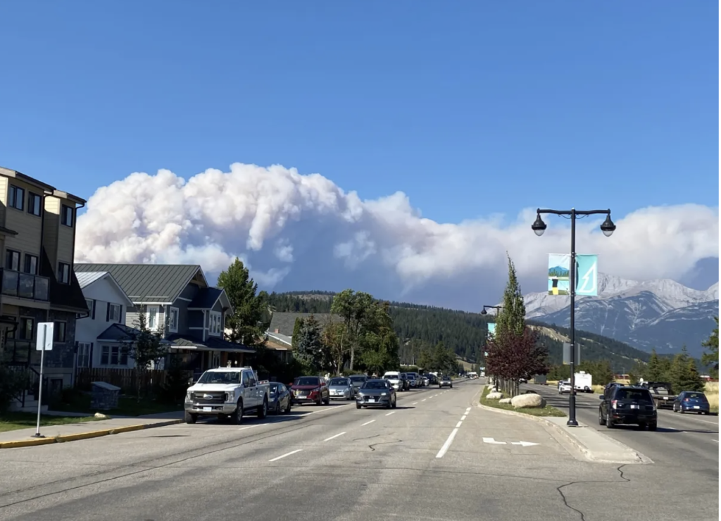 Wildfire in Jasper