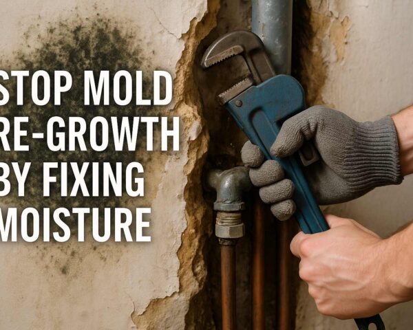 How to Stop Mold Re‑Growth by Fixing Moisture - Solving the Root Cause