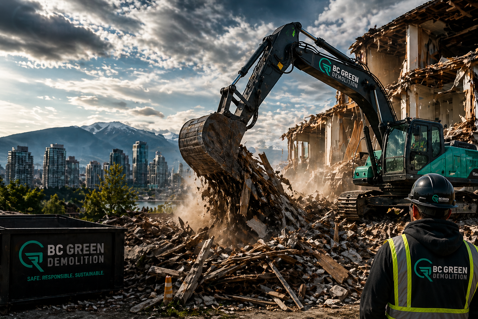 Residential and commercial demolition services in Metro Vancouver