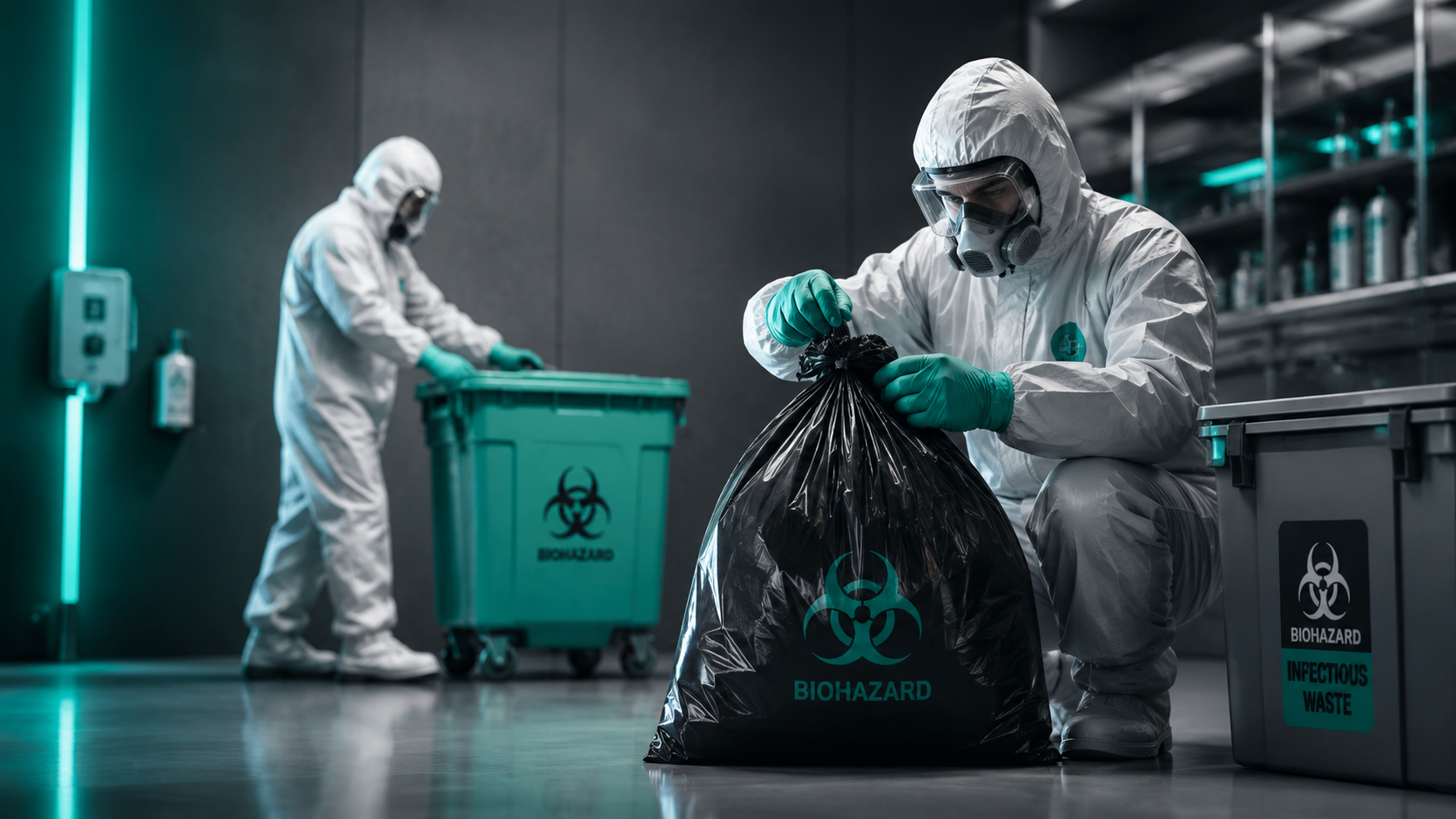 Biohazard disposal cleanup team in Vancouver by BC Green Demolition